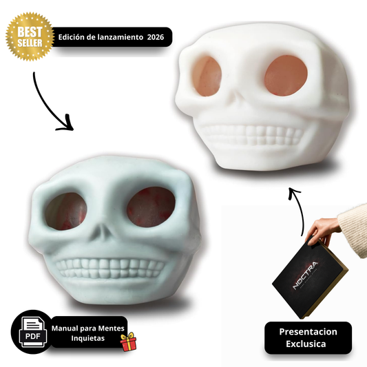 Calavera de presión antiestrés