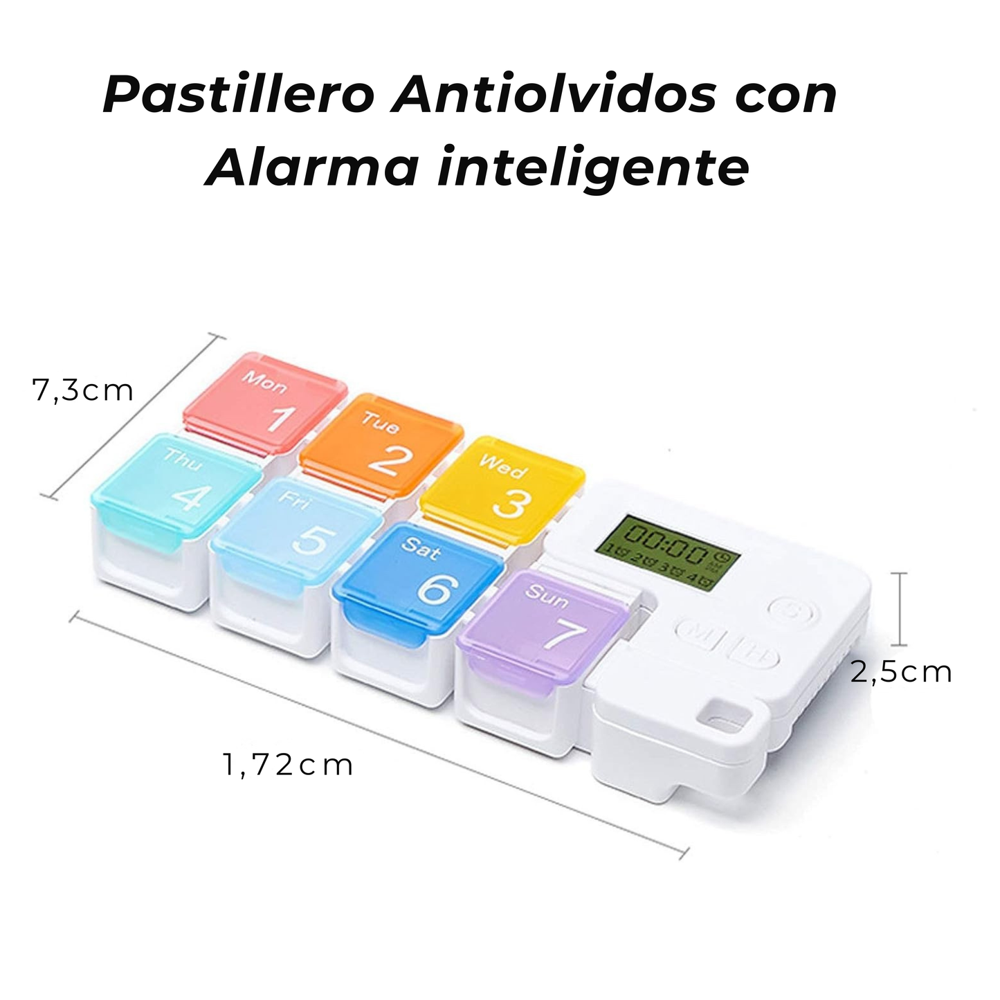Pastillero organizador inteligente