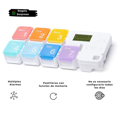 Pastillero organizador inteligente